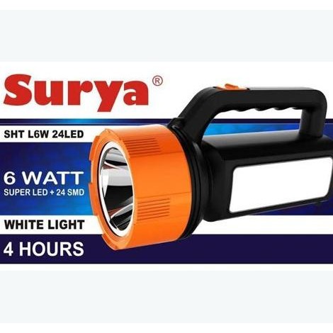 

TERSEDIA SENTER LAMPU LED SURYA SHT L6W 24LED