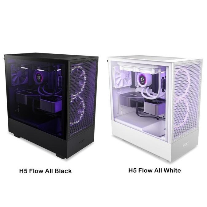 Nzxt H5 Flow Atx Gaming Case