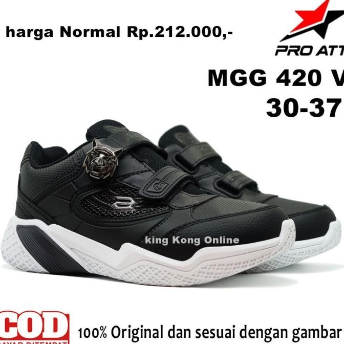 SEPATU PRO ATT MGG 420V MAGNET, SEPATU SEKOLAH ANAK LAKI LAKI PEREMPUA