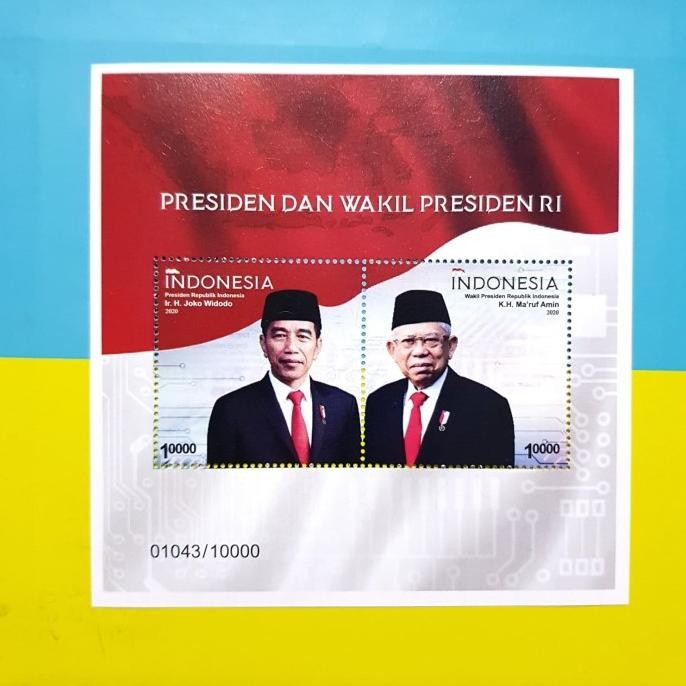 

Prangko/Perangko Indonesia. Ss. Ir. H. Joko Widodo & K.H. Ma'Ruf Amin Original Dan Terpercaya
