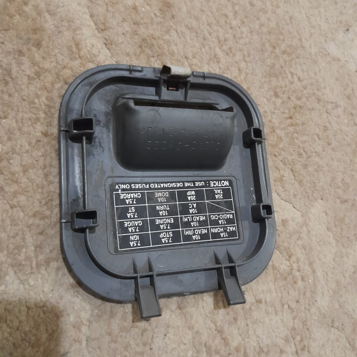 cover fuse box sekring Toyota kijang kapsul