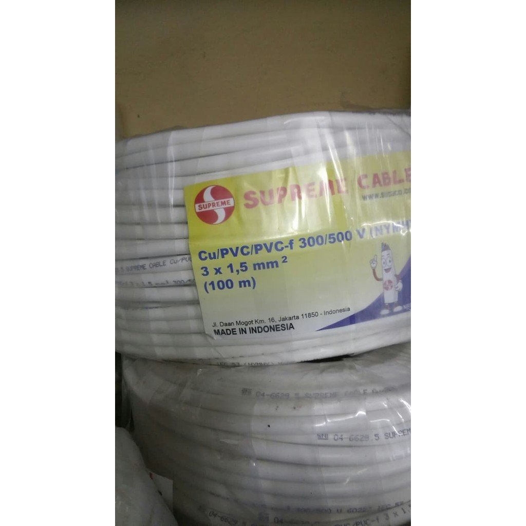 Kabel NYMHY 3x1.5mm2 supreme 100M / NYMHY supreme 3x1.5mm