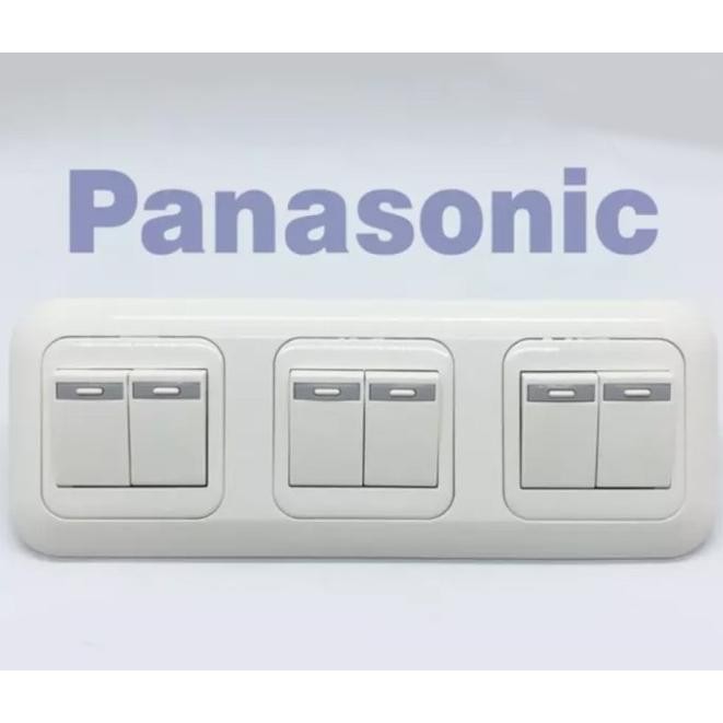 

TERSEDIA SAKLAR TRIPLE SERI TANAM PANASONIC WEJP 7823W + WEJ 5531 +WEJ 30029