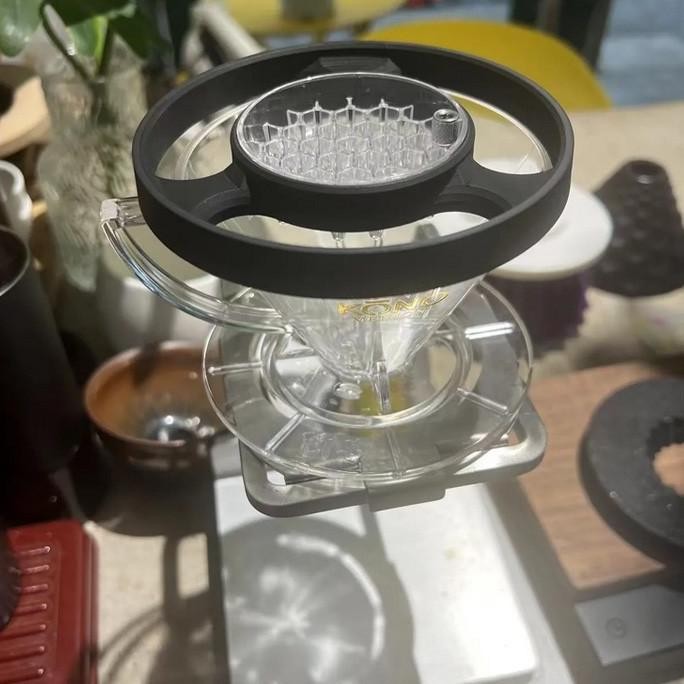 MELODRIP Tray Holder for Hario V60 Kalita Wave Kono Lili Origami Coffee Dripper Stand Custom Color B
