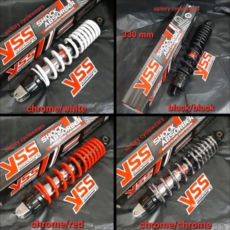 Ndre Shock Yss Pro Plus 330 Mm Vario 125 / 150 F1 Esp Vario 125 / 150 Old Beat Fi Scoopy Fi X Ride