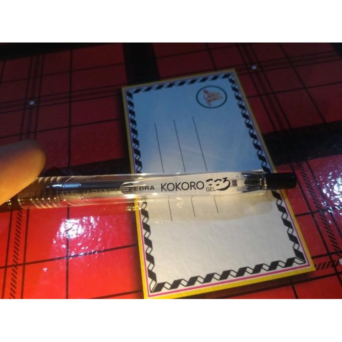 

Pen Zebra Kokoro Mirip Sarasa
