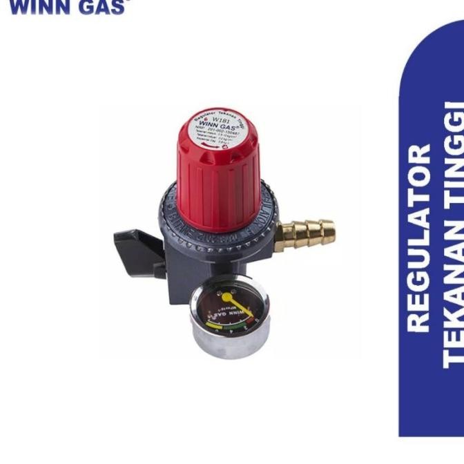 

TERSEDIA REGULATOR GAS WINN GAS TEKANAN TINGGI DENGAN METERAN W181