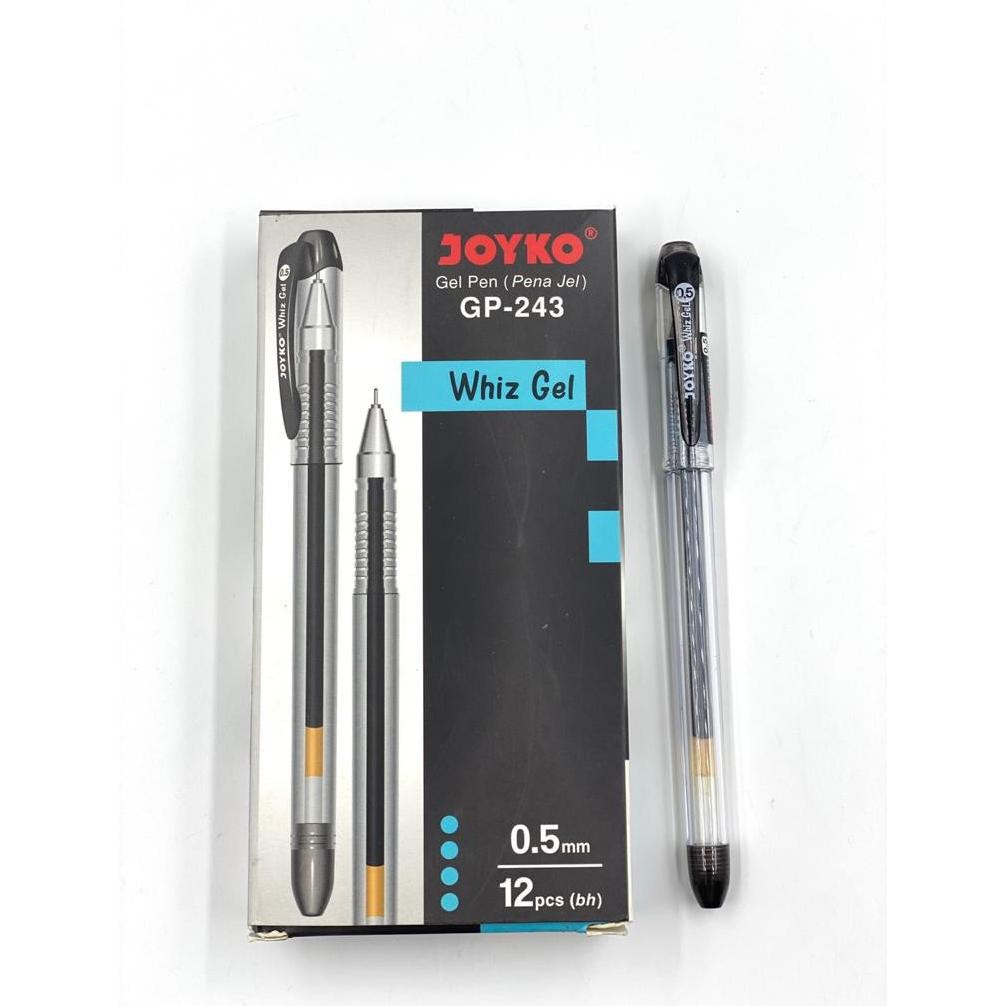 

( DAPAT 1 BOLPEN ) Bolpen Pulpen Bolpoin Gel Joyko GP-243 / GP 243