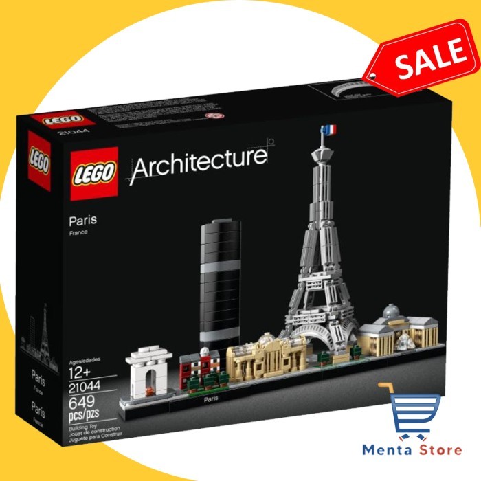 Jual Lego Architecture 21044 Paris Celebrate Skyline Eiffel Tower Landmarks