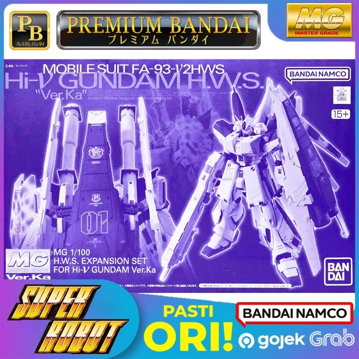 Jual Mg Hws Expansion Set For Hi Nu Gundam Ver Ka P-Bandai Limited
