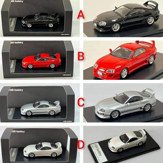 123Hobby 1/64 Toyota Supra Diecast 123 Hobby
