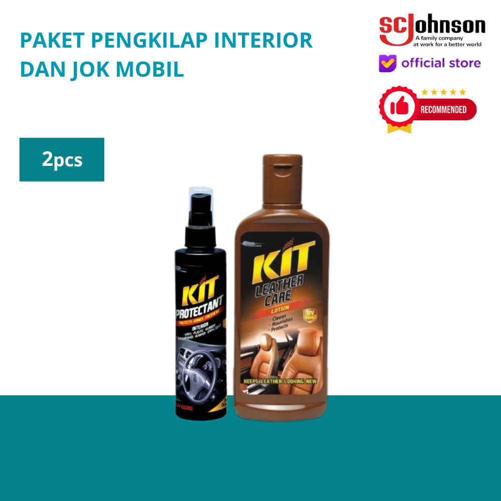 Kit Paket Pengkilap & Perawatan Interior Jok Mobil
