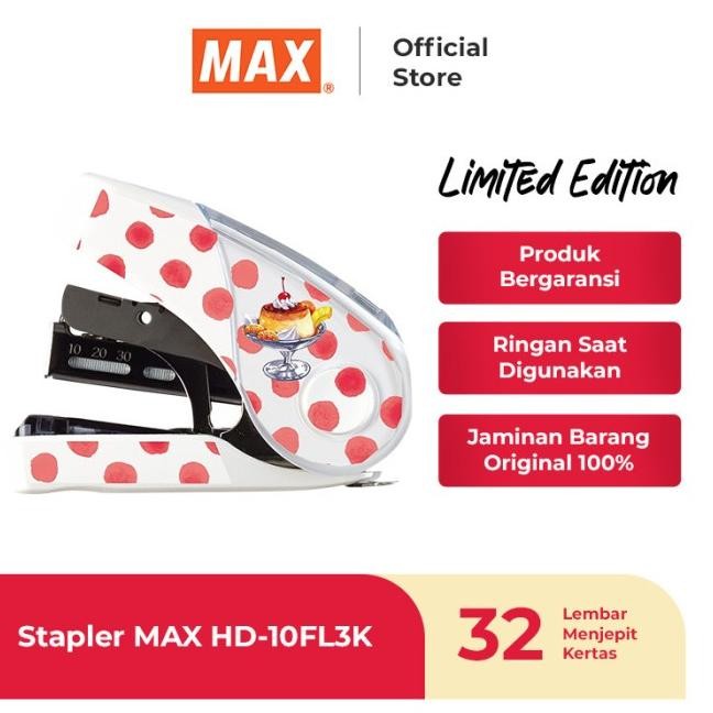 

Max Stapler Hd-10 Fl3K Flat Clinch - Lited Edition