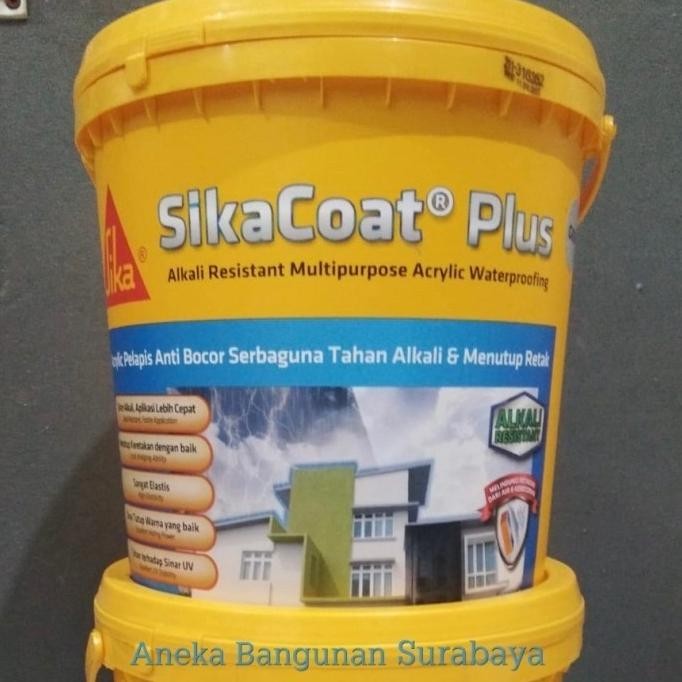 Sika Coat 4kg Sikacoat pelapis anti bocor eksterior dan atap