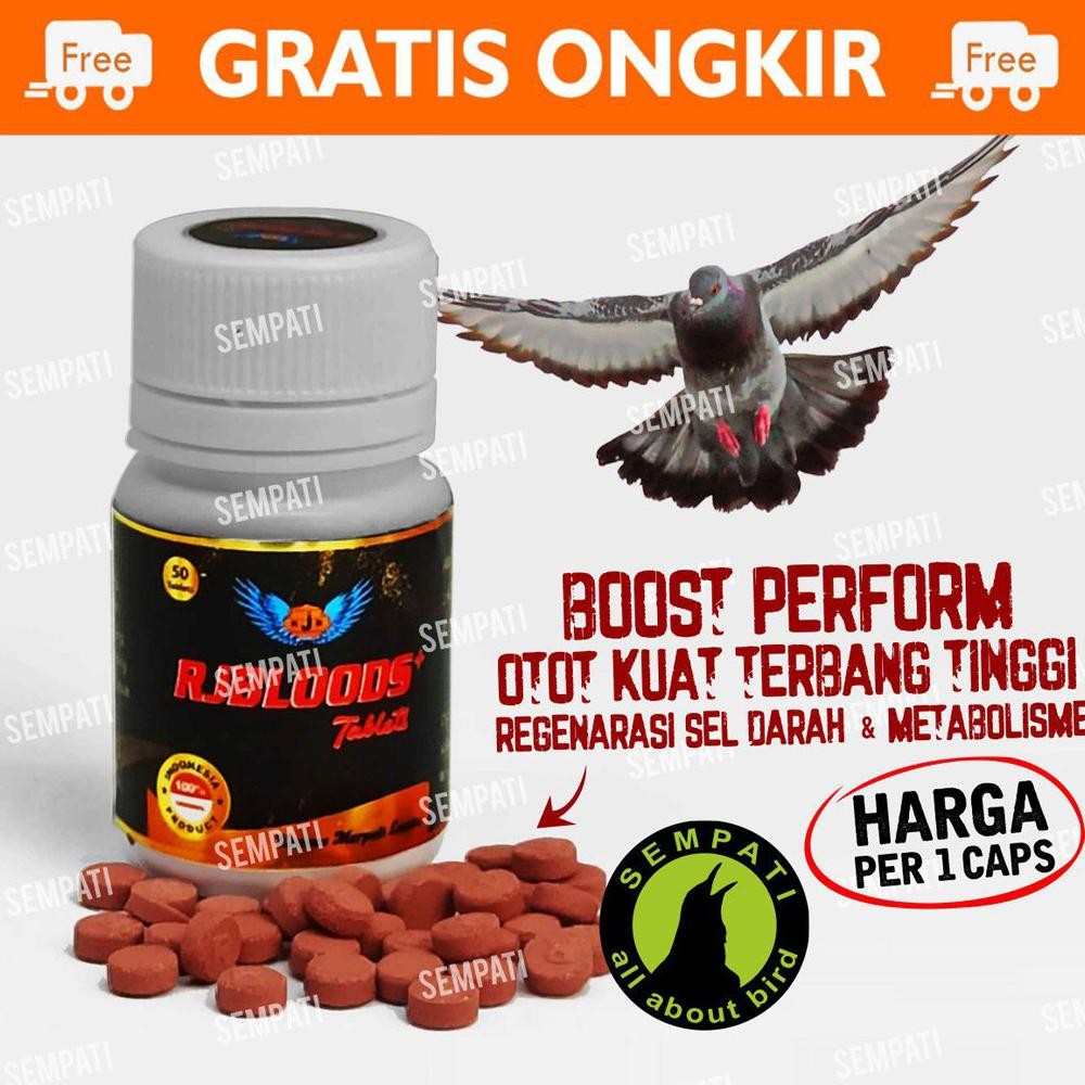 Rjbloods Rjb Bloods Blud Blood Merpati Vitamin Merpati Balap Kolong Pos Penambah Sel Darah Merah Oba