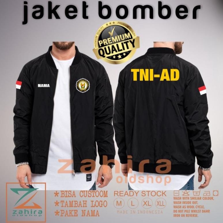 Kemeja Pria Tactical Dinas Proyek Lapangan Jaket Bomber Tni-Ad Bomber Tni-Ad