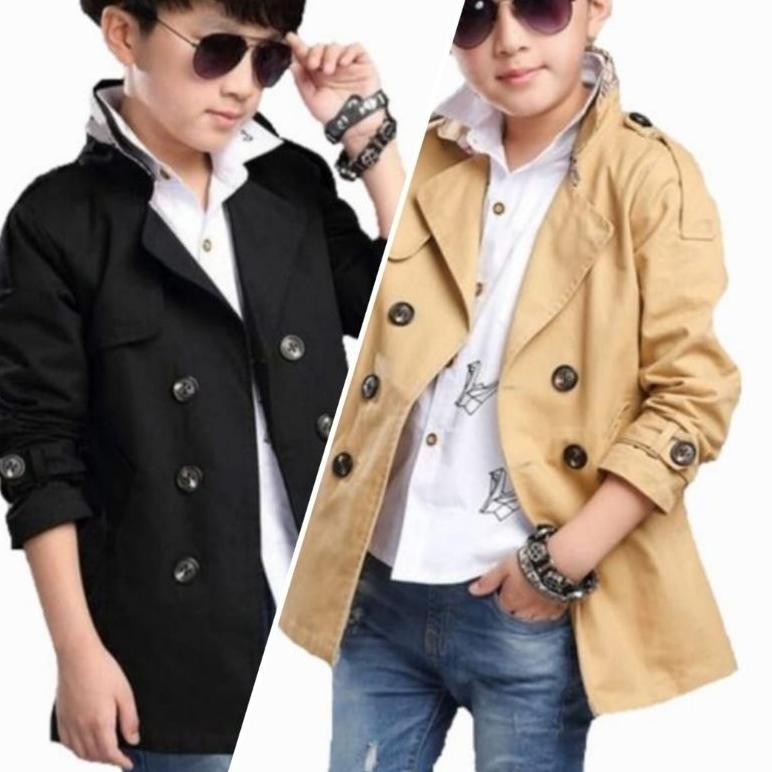 Kath Jaket Coat Jubah B Anak Laki Laki/ Jas Coat B Child Fashion/ Jas Jubah B Loang Coat