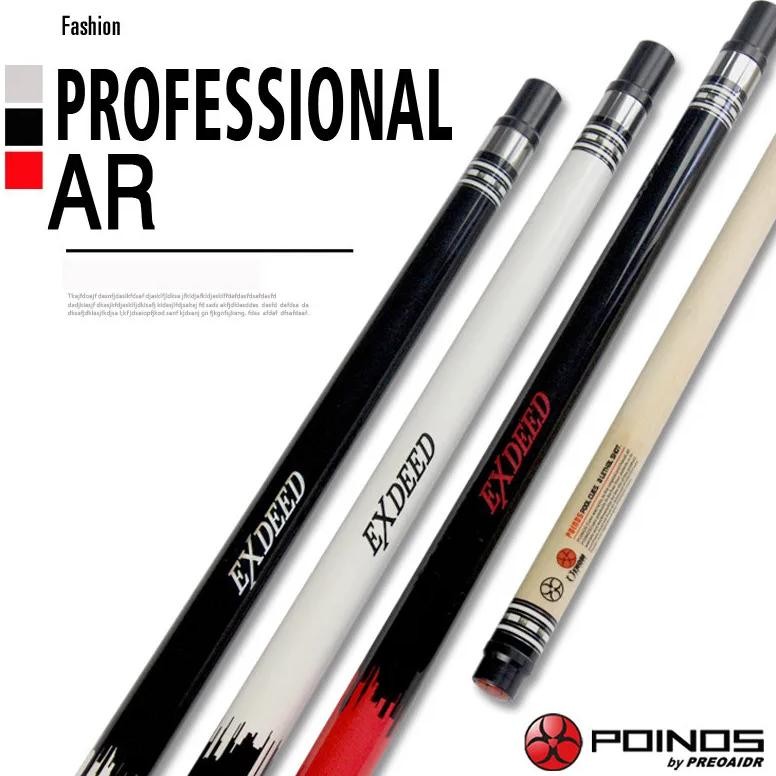 2018 new arrival poinos ar 1/2 pool cue sticks 9.5mm/11.5mm/13mm tip billiard cues stick  billiards 