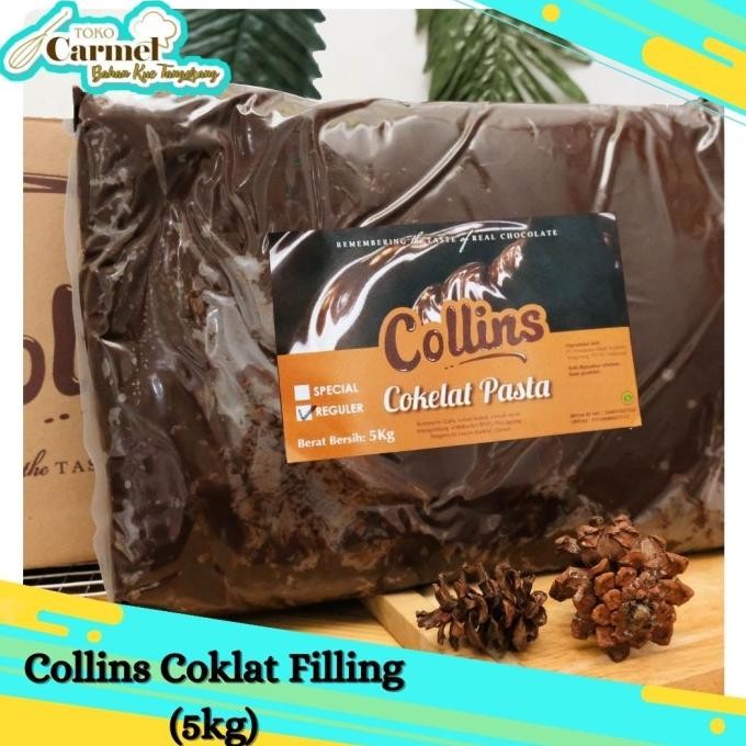

Collins Coklat Filling 5kg Ekonomis - Selai Coklat Murah