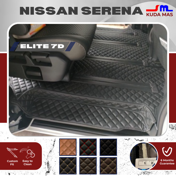 KARPET MOBIL NISSAN SERENA C24,C26,C27 7D PREMIUM