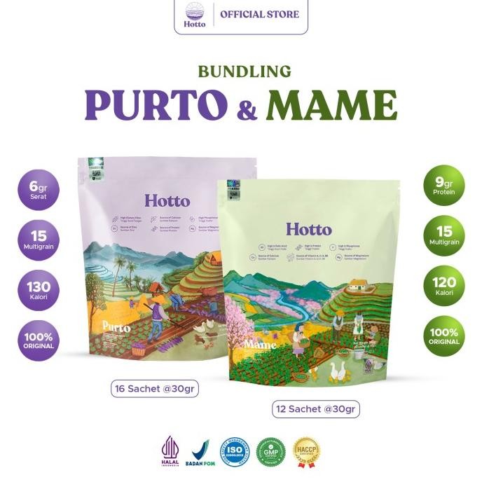 

Paket BUNDLING Hotto Purto & Hotto Mame