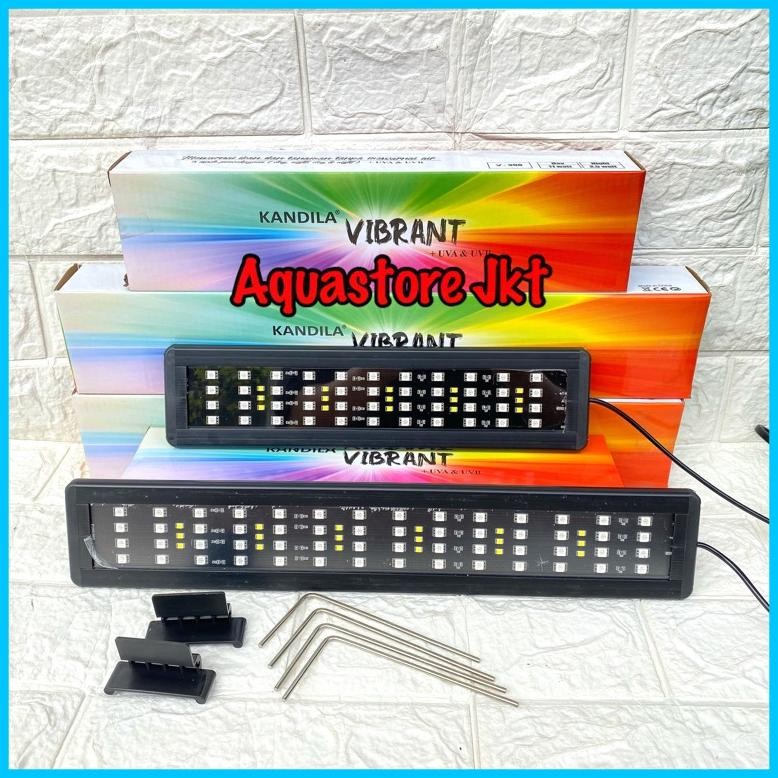 LAMPU AQUARIUM KANDILA VIBRANT GANTUNG 30 40 60 80 CM LAMPU AQUARIUM ATAS