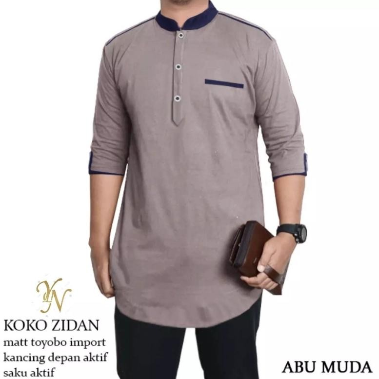 JM KOKO ZIDAN Baju Koko Qurta Pria,Baju Koko Pria ,Terkini, dan Terlaris