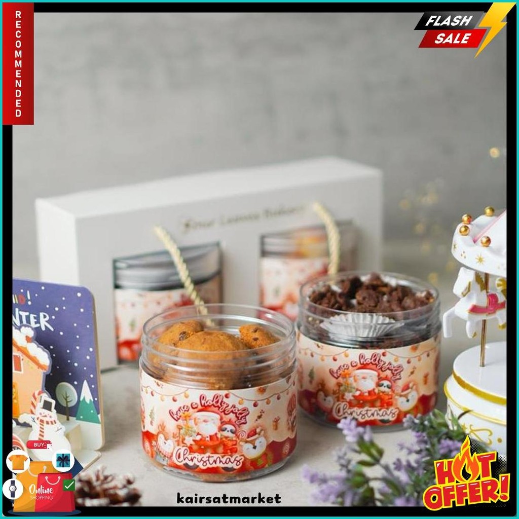 

Hampers Christmas Prime / Parcel Christmas / Hamper Xmas / Parcel Xmas / Nastar Wisman / Choco Cornflakes / Gift / Kue Kering / Cookies (Lagi Diskon)