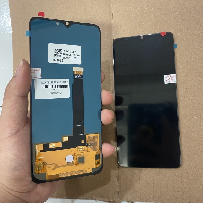 LCD OPPO REALME X2 PRO ORI OLED FINGER FULLSET