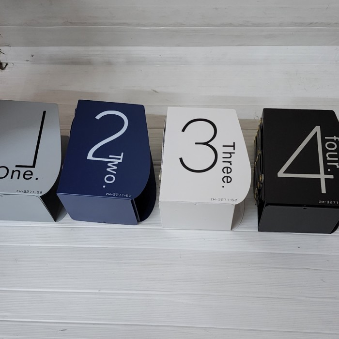 

Farizal - Bookends Metal Gambar Numbers