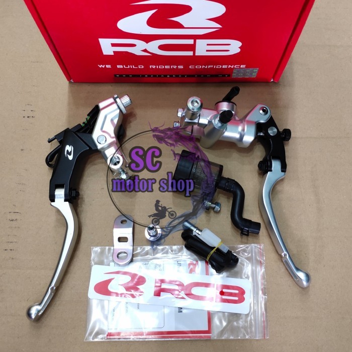 Spesial Master Rem Rcb Kanan S1 + Switch Rem Sepaket Handle Kopling Rcb S1