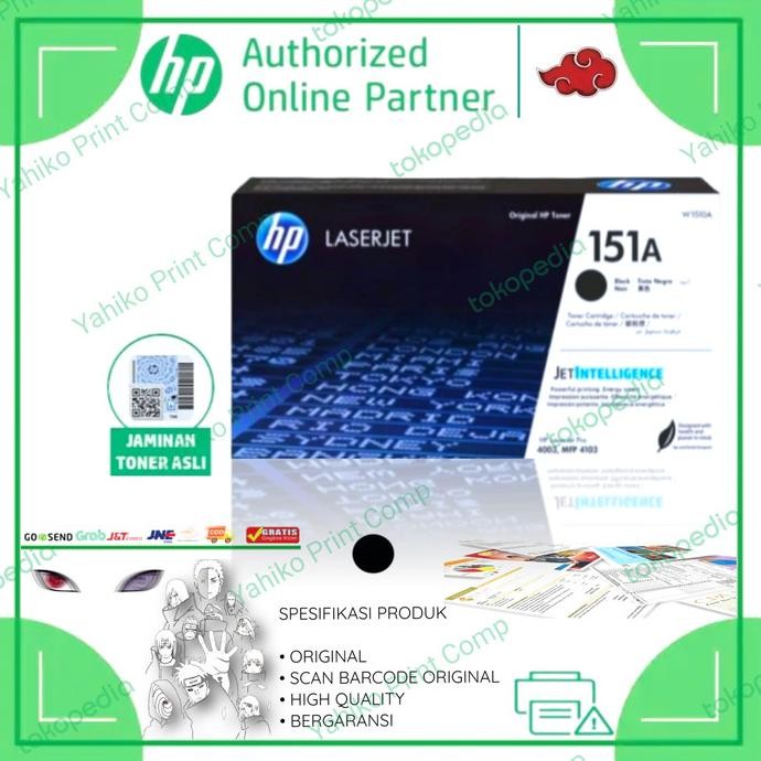 HP 151A Black Original Laserjet Toner Cartridge W1510A