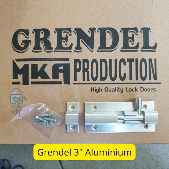@=@=@=@=] MKA Grendel Pintu 3" inch Aluminium