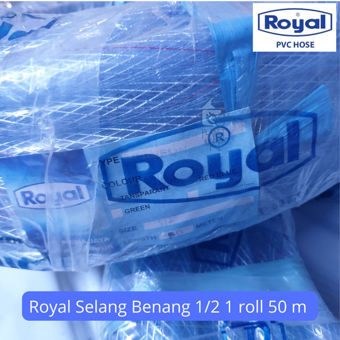 }}}}}}] ROYAL SELANG BENANG 1/2" INCH 50 METER