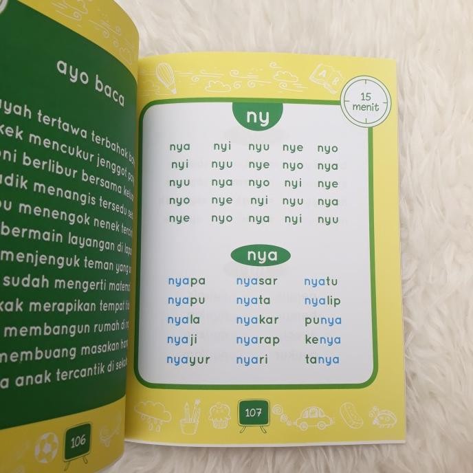 

Buku Abecede Cara Cepat Belajar Membaca Untuk Anak Mudah dan Praktis ES77