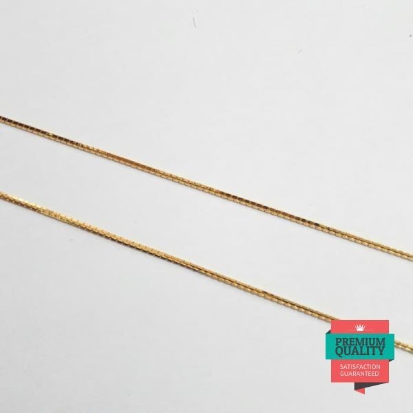 Promo Kalung Miku Miku huruf R emas asli kadar 875 Keren
