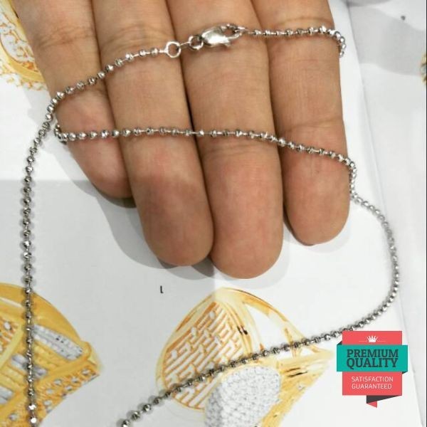 Terlaris kalung emas asli kadar 750 model merica Keren