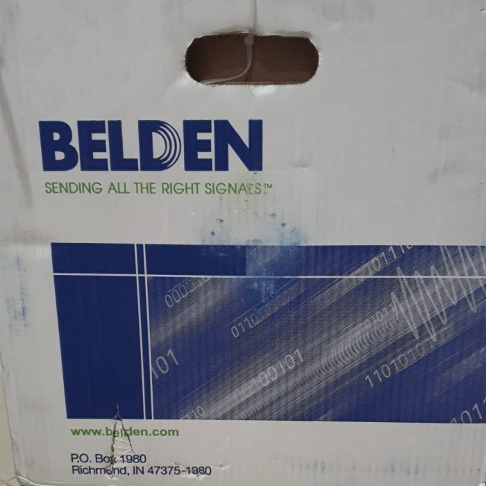 Kabel data belden LAN cat 6 original 1 rol 300 meter