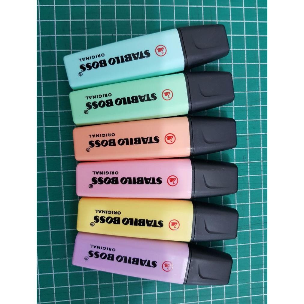 

Stabilo Boss Highlighter - Pastel Colors ( Grosir )