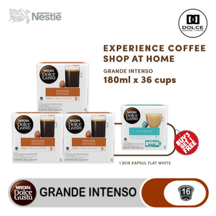 

Capsule NESCAFE Dolce Gusto Grande Intenso - Paket 4 Box