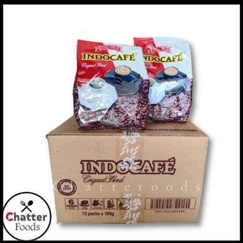 

INDOCAFE Original Blend Refill pack 180 gram - 1 KARTON