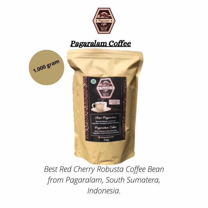 

Pagaralam Coffee Bubuk Kopi 1.000 gr (Bubuk Kopi Asli Pagaralam)