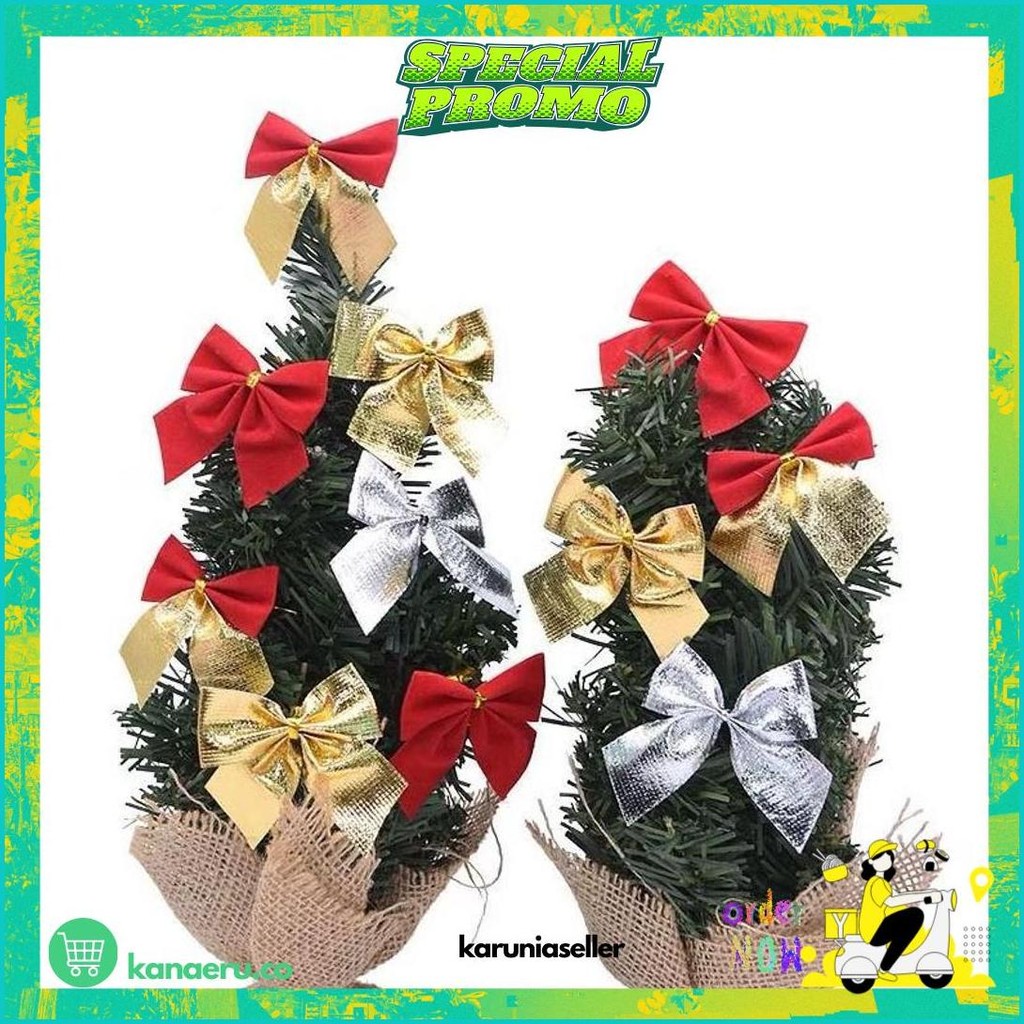 

Hiasan Pita Natal Isi 12 Dan 6 Dekorasi Pita Kado Parcel Hampers Grosir Kilat