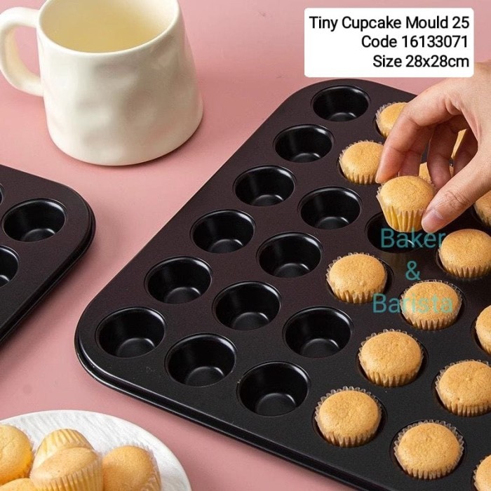 

TERBARU TINY CUPCAKE MOULD 25 CETAKAN LOYANG CUPCAKE TINY