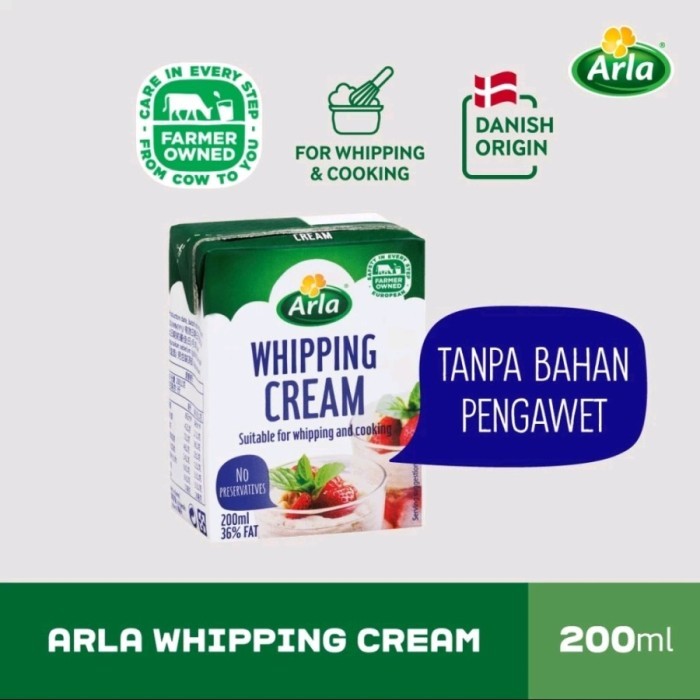 

TERBARU ARLA WHIPPING CREAM 200ML