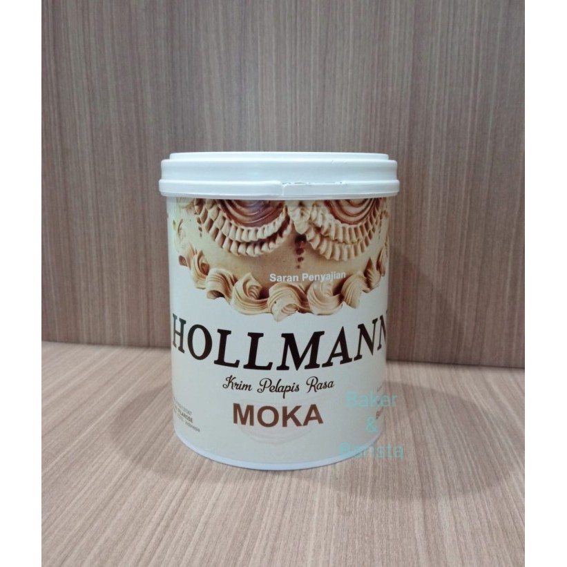 

TERBARU HOLLMANN BUTTERCREAM MOKA 350GR / KRIM PELAPIS KUE MOKA