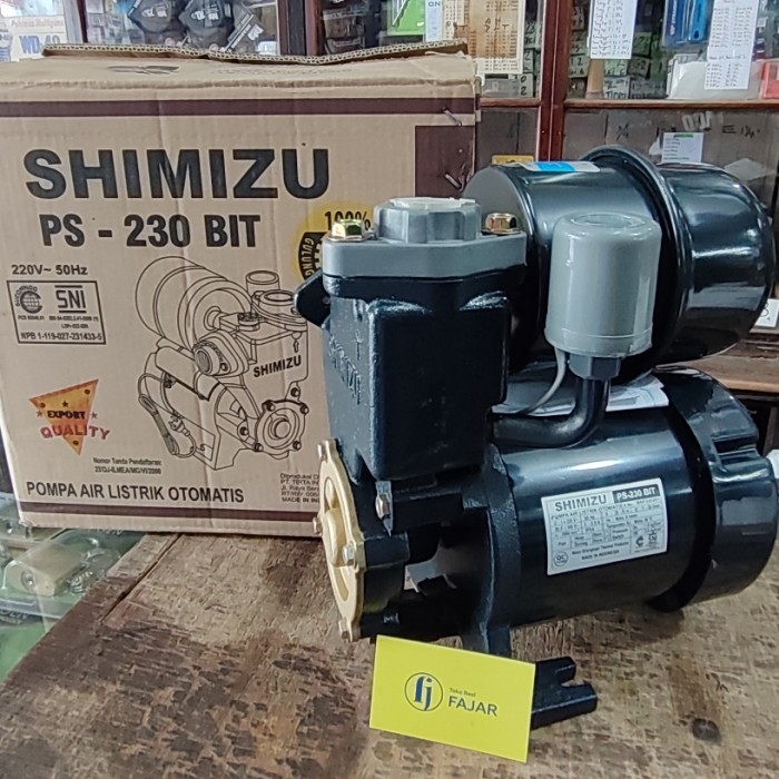 cusss order] SHIMIZU PS 230 BIT mesin pompa air otomatis / automatic besar