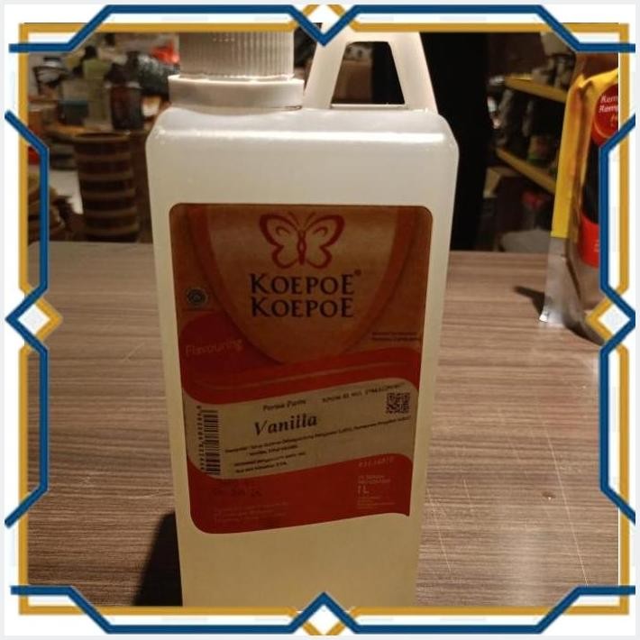 

[LAP55] PERISA AROMA PASTA VANILLA KOEPOE KOEPOE 1LITER