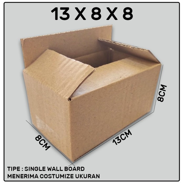 

karton box kardus packing kemasan kardus 13 x 8 x 8CM
