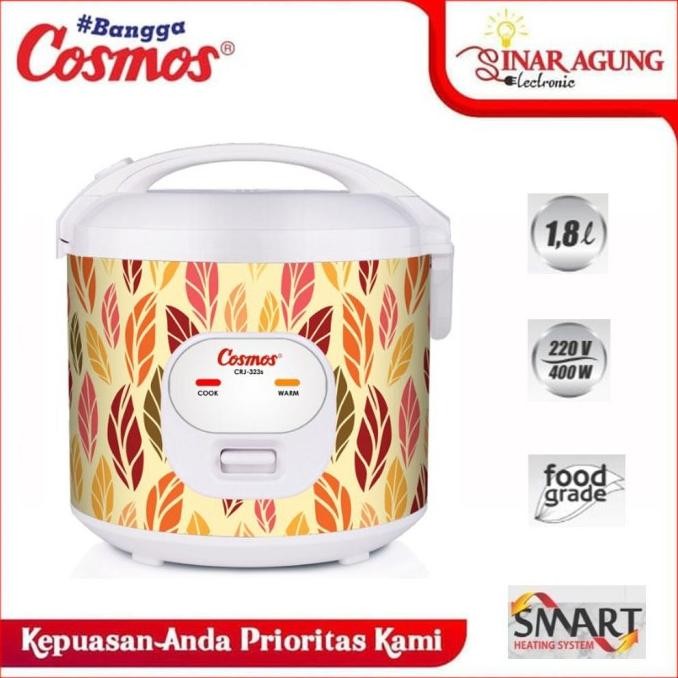 MAGIC COM / RICE COOKER COSMOS CRJ 323S / CRJ323S / CRJ323-S RICE COOK